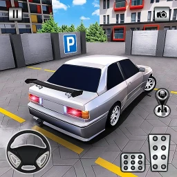 Icono de coche estacionamie glor juegos